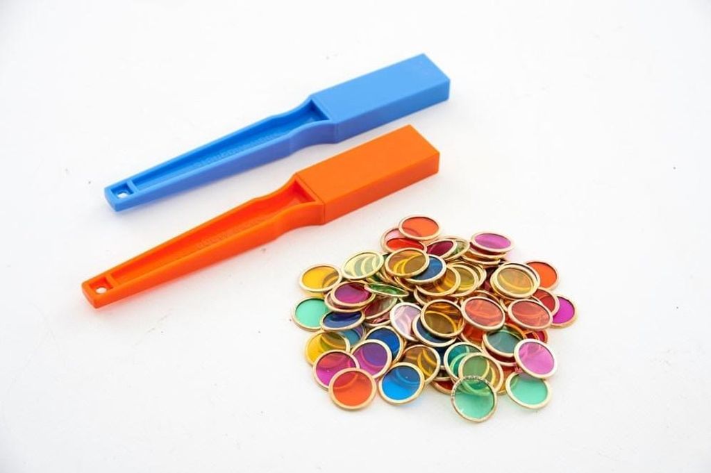 Giocattolo magnetico Shaw - Set di bastoncini e chip Immagine del prodotto 
