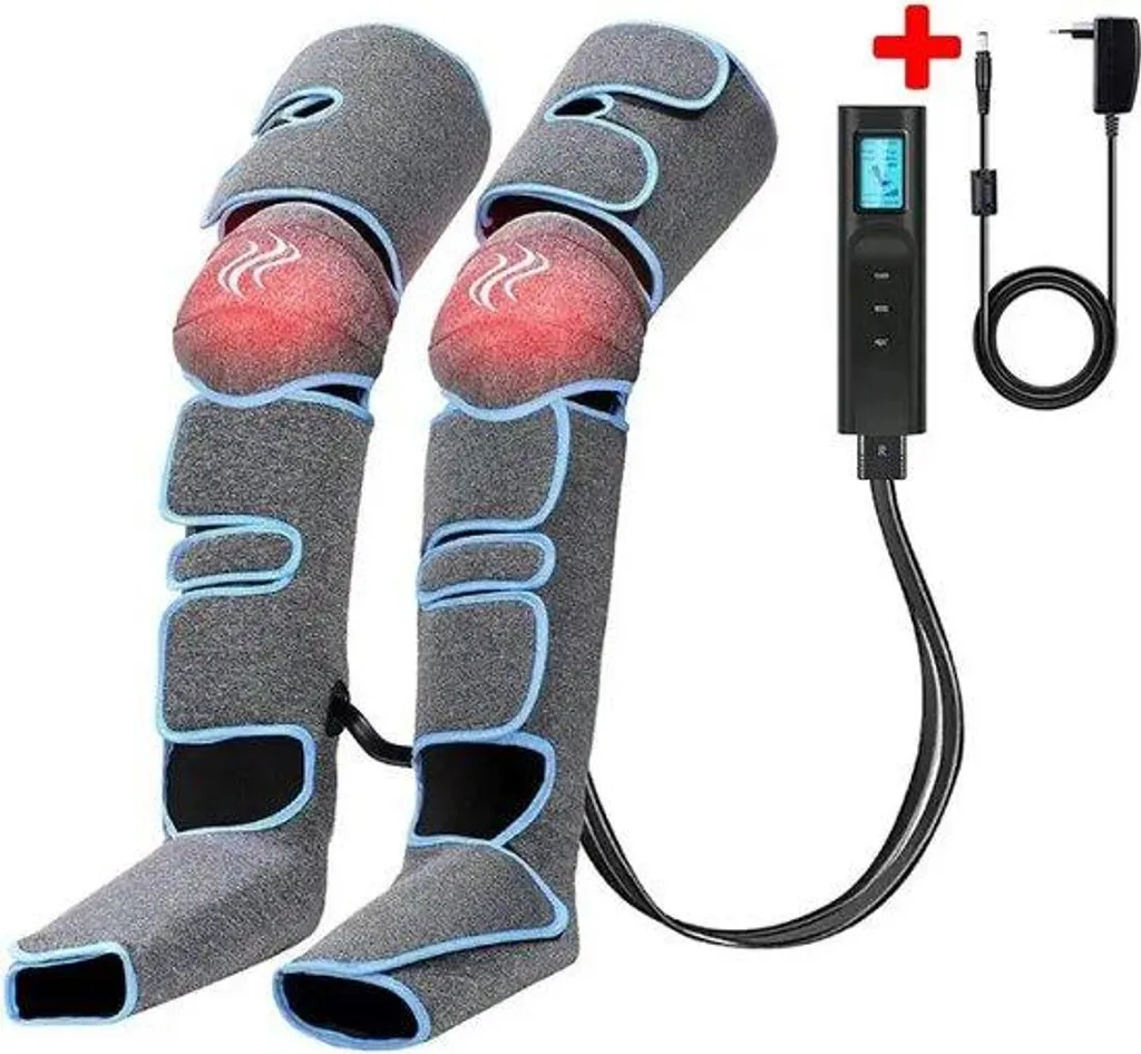 Masseur pieds et jambes pour soulager la fatigue musculaire gris