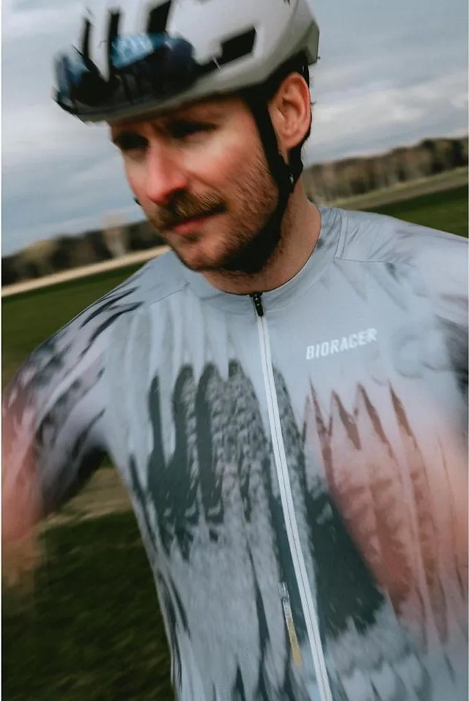 Maillot de cyclisme aéro Bioracer Epic Limited Edition Gris Performance L