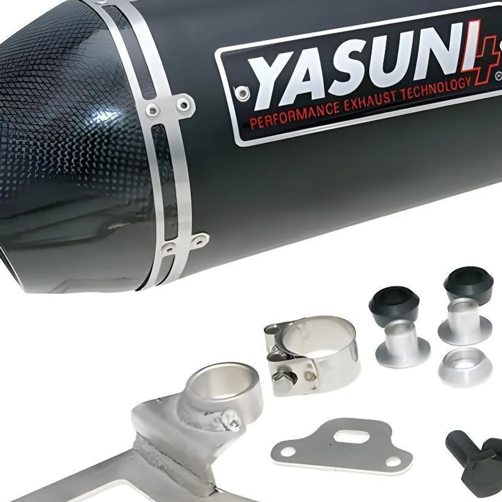 Système d'échappement Yasuni Scooter 4 Black Edition Carbone Honda SH