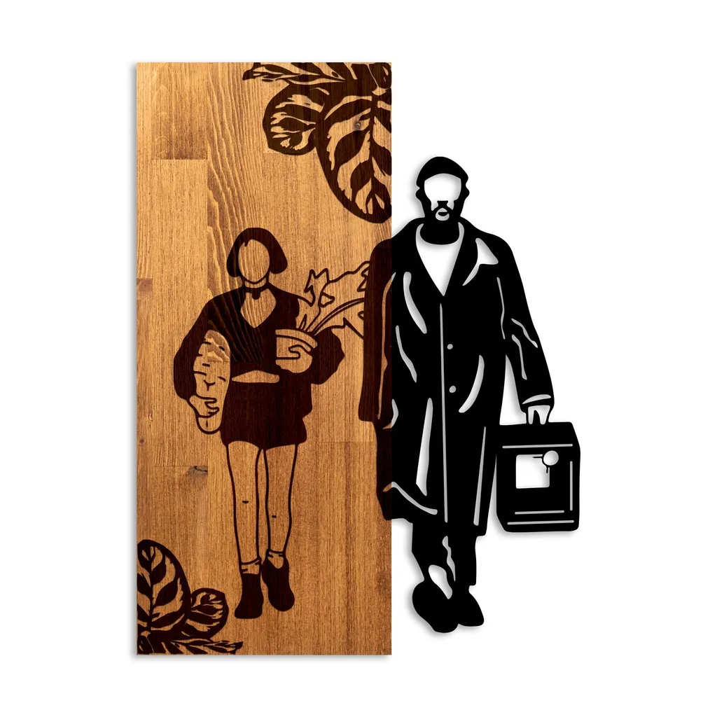 Accessoire Mural Bois Leon The Professional pour Salon ou Bureau