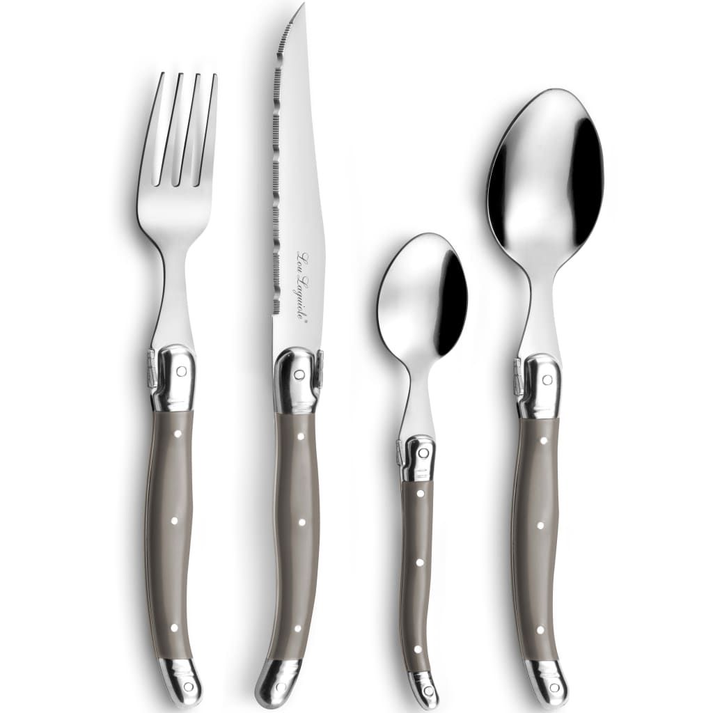 Lou Laguiole 24 pcs. service de couverts Tradition Taupe Image du produit 