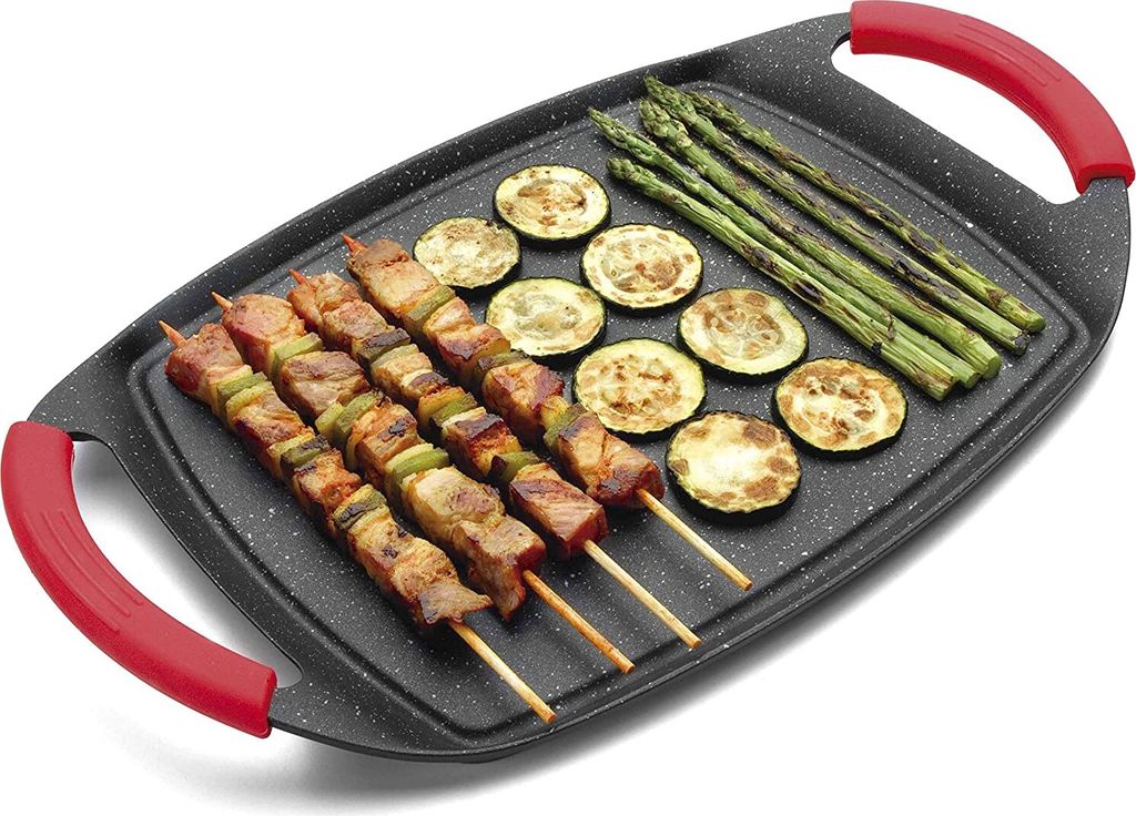 Lacor 25547 Grill-Platte Aluminiumguss 33,5x25 cm Produktbild 