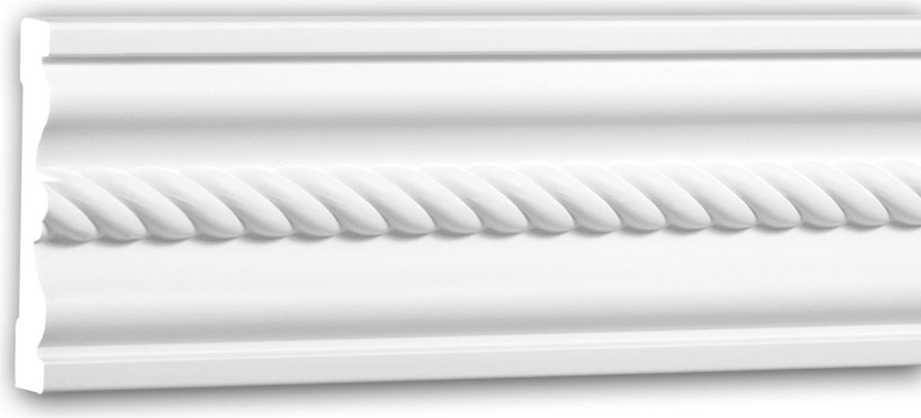 PROFHOME 151373 Wand- und Friesleiste Stuckleiste Zierleiste Friesleiste 2 m