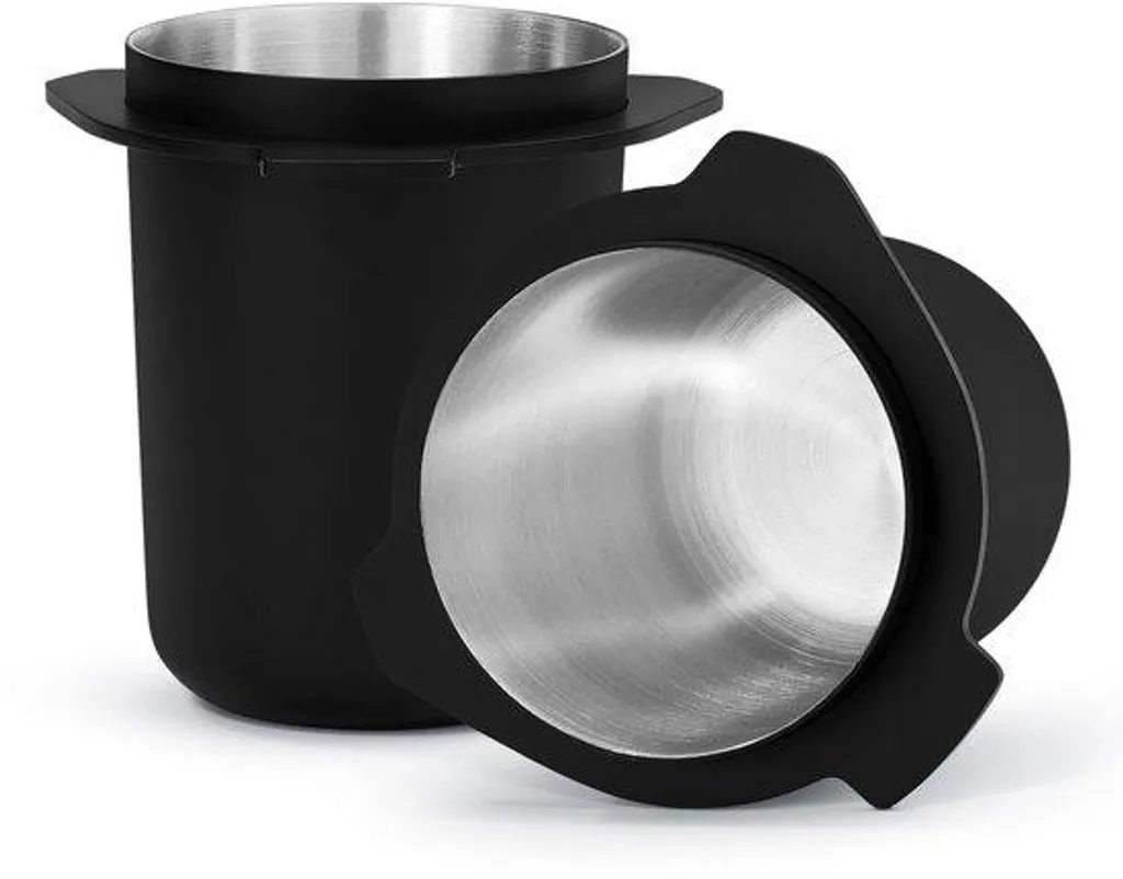 Réservoir Doseur Inox 53,3 mm Anti-Statique pour Mouture Espresso