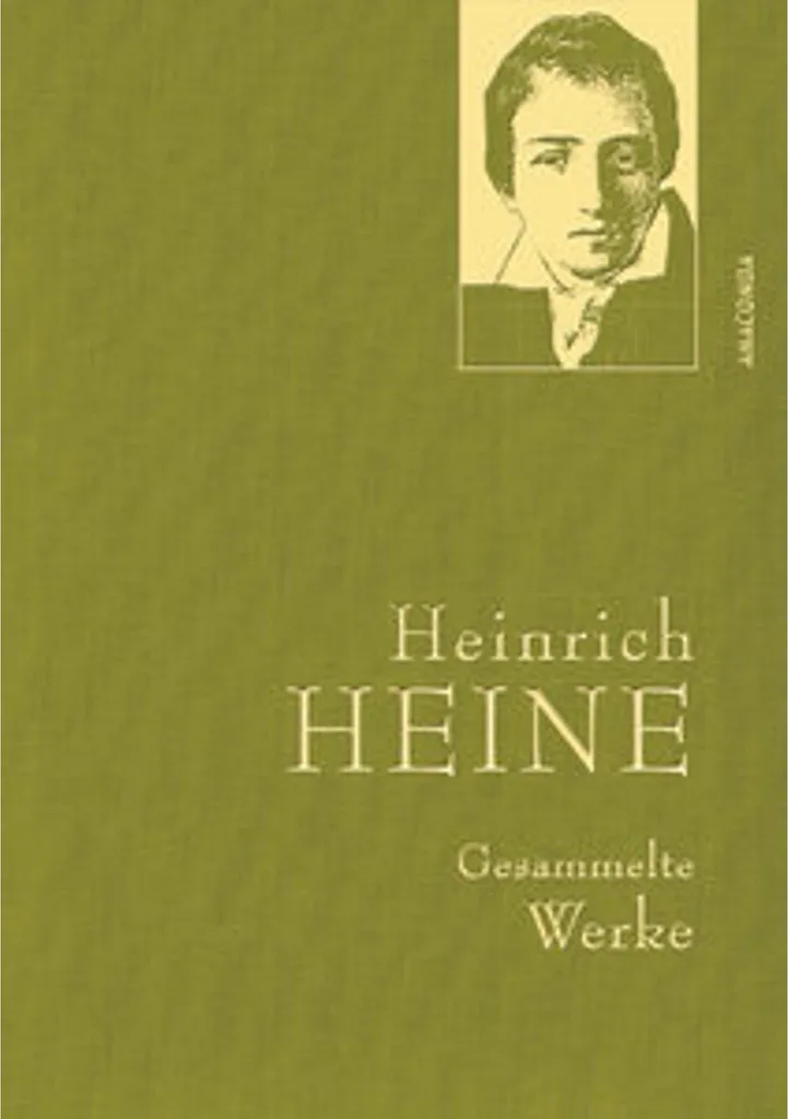 Œuvres complètes Heinrich Heine livre relié de collection en allemand