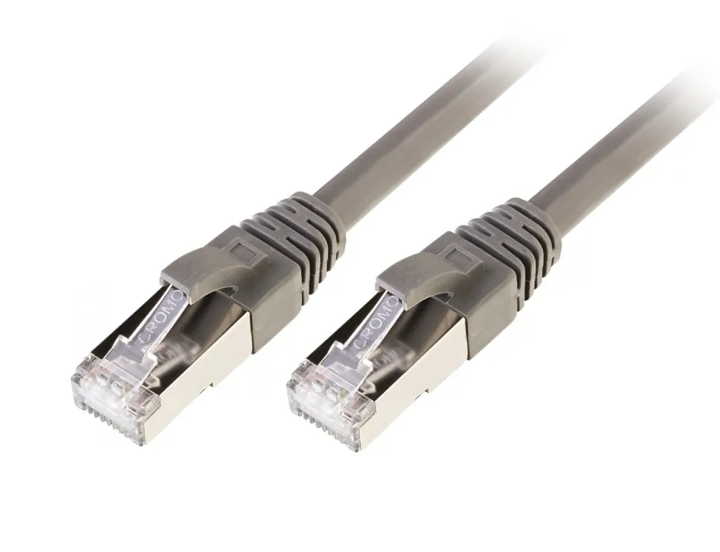 Lindy 47220 Câble S/FTP Cat6 CROMO Anthrazit 30m Réseau Ethernet RJ45