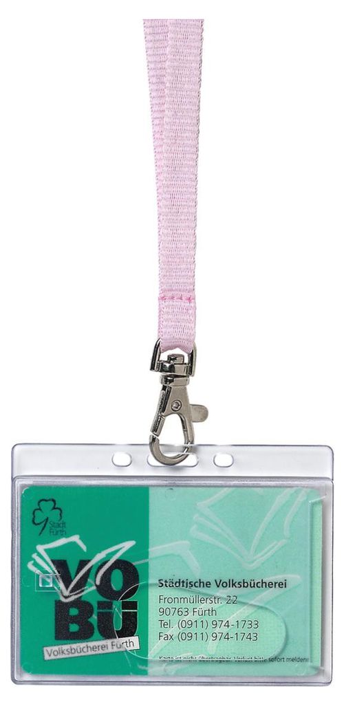Ausweishülle "Hard Plastic" transparent Transparent Produktbild 