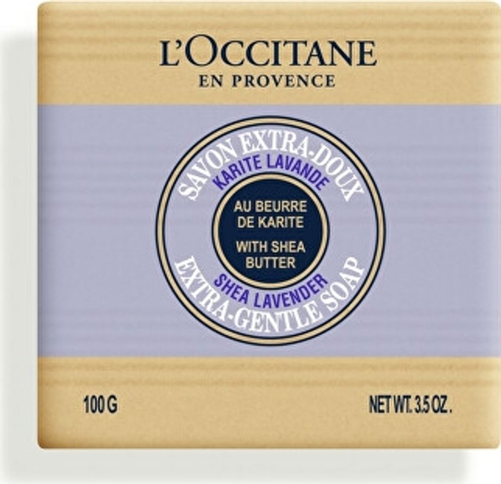 L'Occitane Extra jemné mýdlo s bambuckým máslem a levandulí Obrázek produktu 