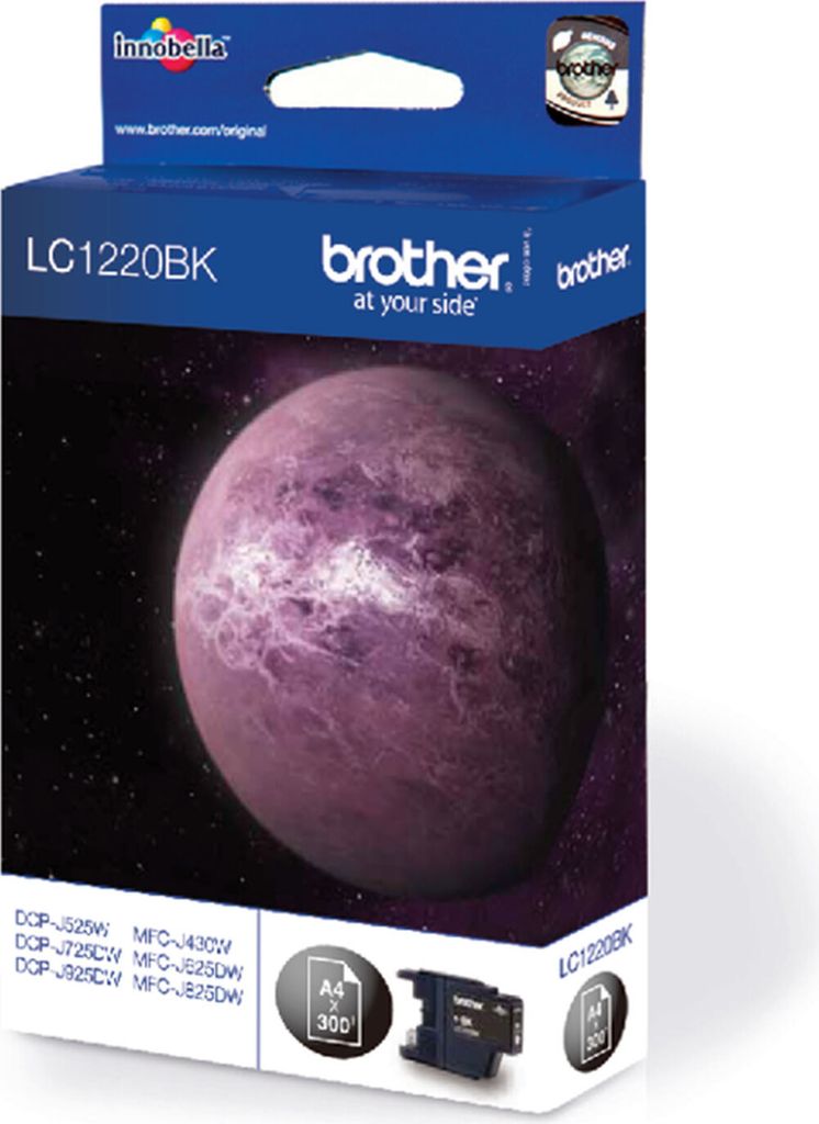 Brother LC1220BK Druckerpatrone schwarz Produktbild 