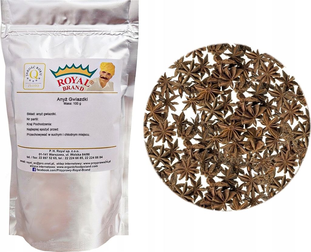 Anyż gwiaździsty 100G Świeży Zdjęcie produktu 