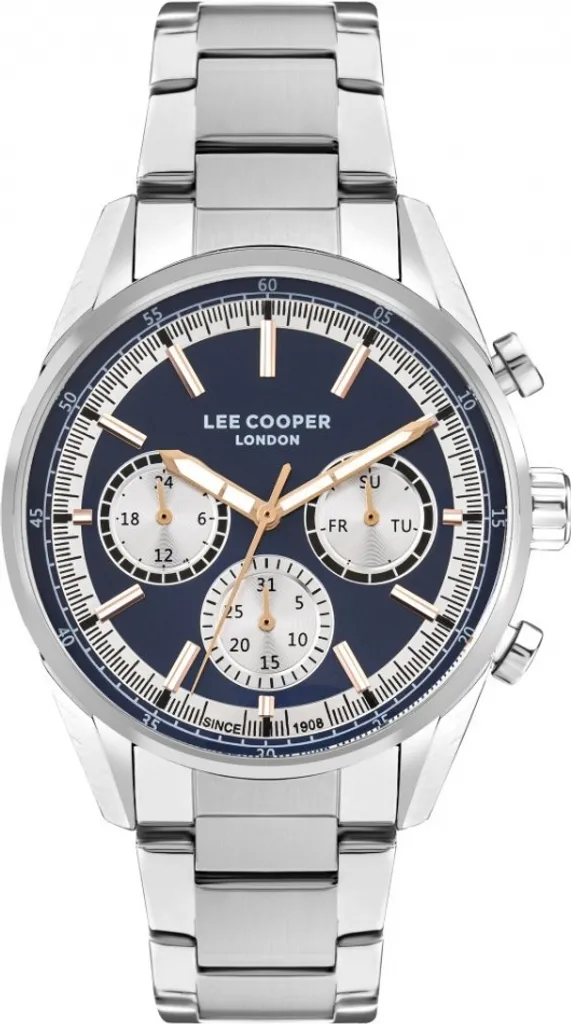 Montre Homme Fashion Bleu Marine Lee Cooper LC07986.390 Style Sportif