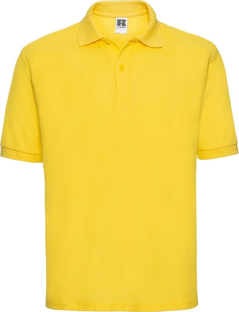 Russell - Poloshirt für Herren PC6401 (L) (Gelb)