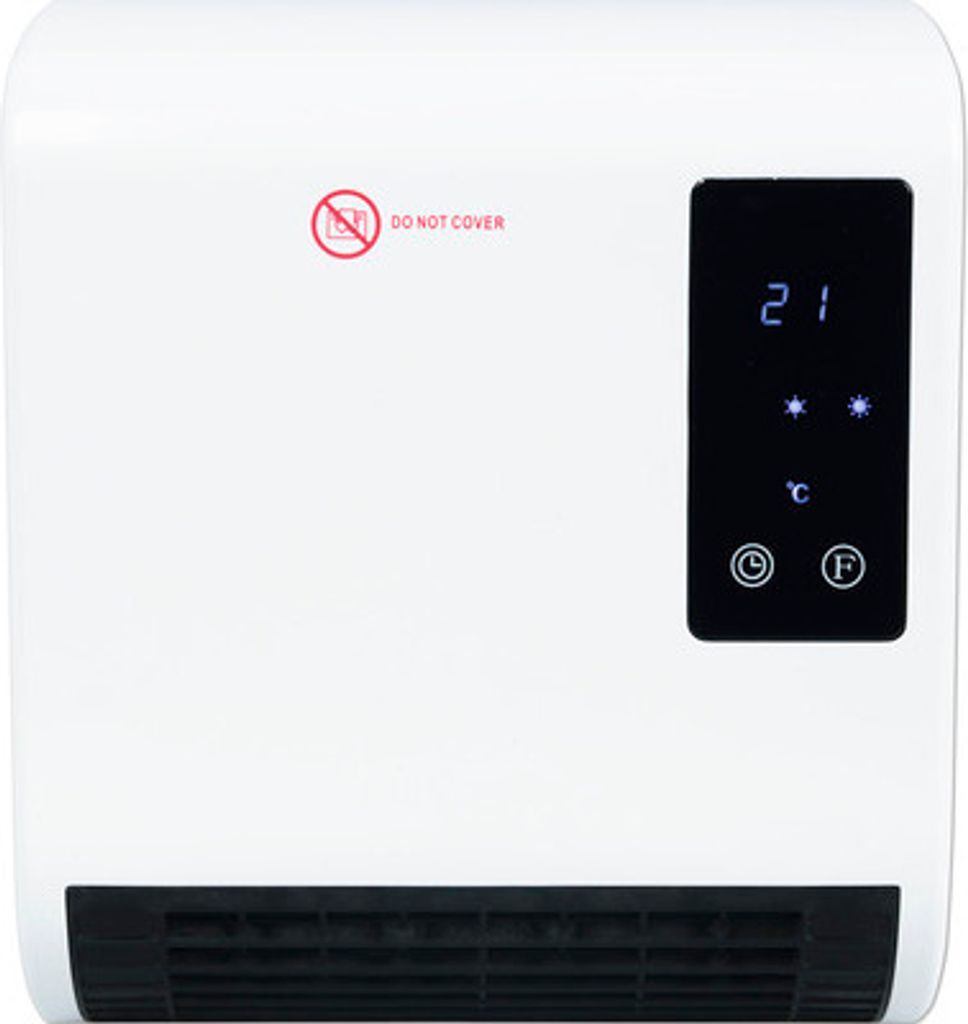 Designový topný ventilátor Calienta 26 x 28 cm 2000 W bílý Obrázek produktu 