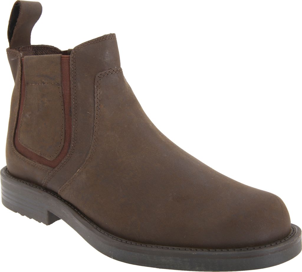 Roamers Herren Leder Dealer Stiefeletten DF295 (44,5 EU) (Braun)