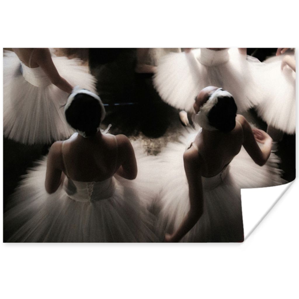 MuchoWow Poster Ballett - Ballerina - Tanz 120x80 cm - Bilder