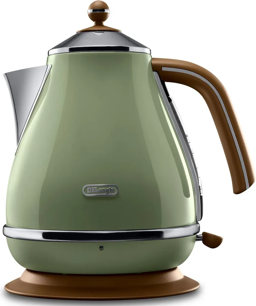 Delonghi | KBOV 2001.GR Bollitore | Elettrico | 2000 W | 1,7 L | Base girevole a 360° | Verde