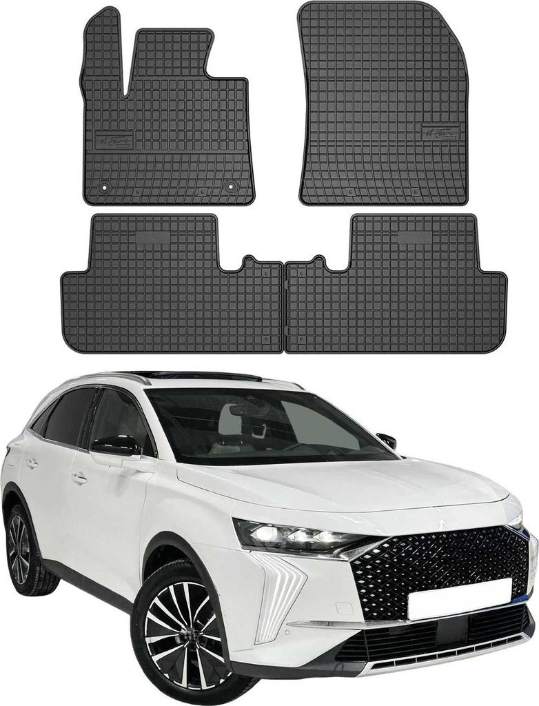 Tapis de Sol pour DS7 Crossback / DS 7 2017-2025 Caoutchouc Image du produit 