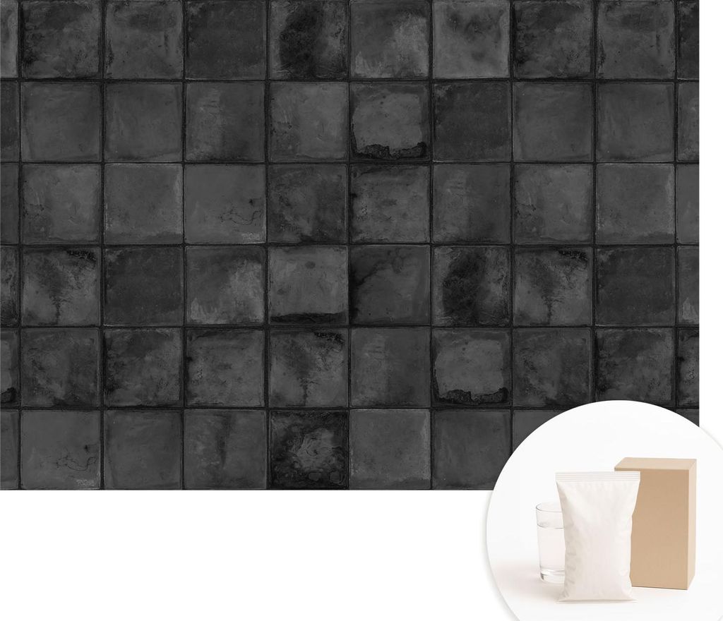 Fototapete - Wandbilder für Wohnzimmer - 208x146 cm - Dekorative Wandfolie - Modernes Design für Wanddekoration - Tapeten für Innenräume - Grau...