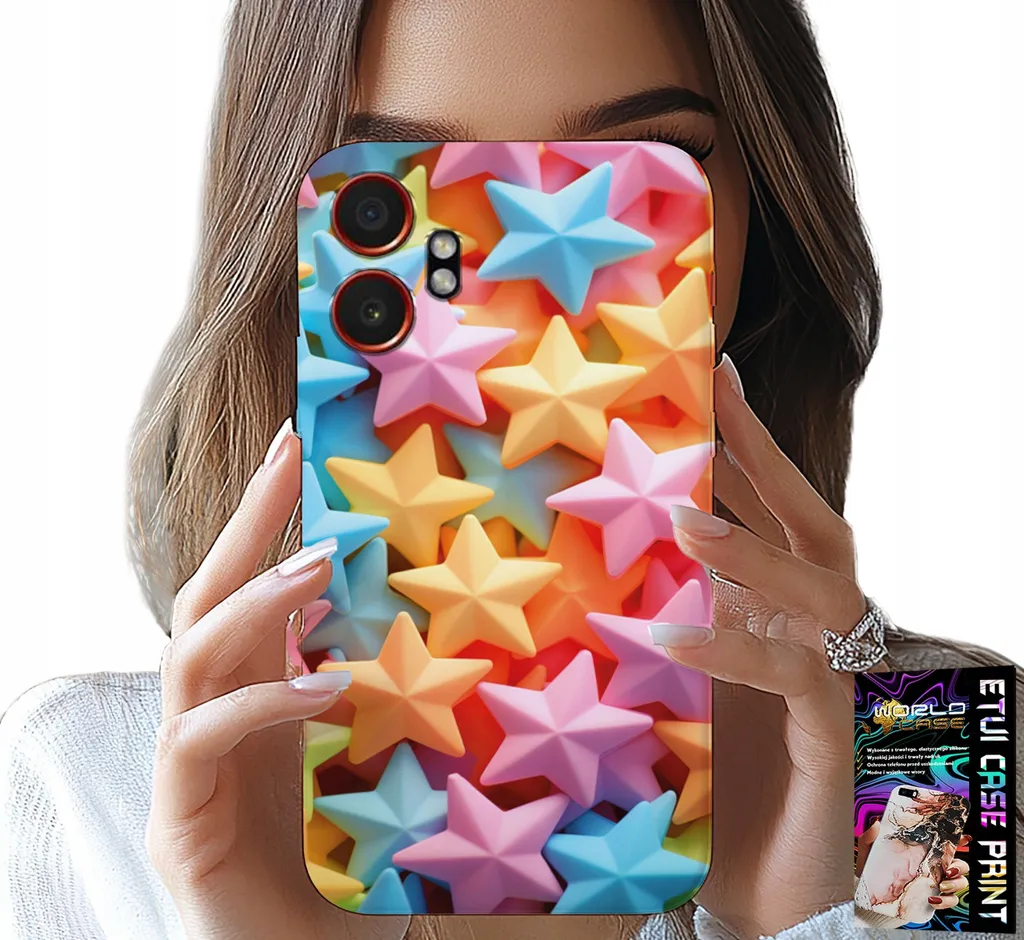 Cover Portafoglio Stelle Colorate Samsung Xcover 7 Pro | Stile Unico