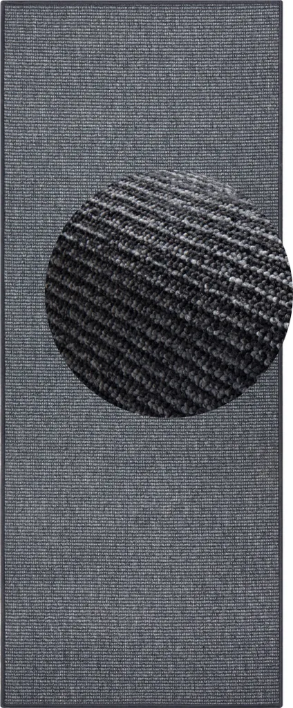 Tapis bouclettes anthracite ultra résistant Hanse Home aspect mat