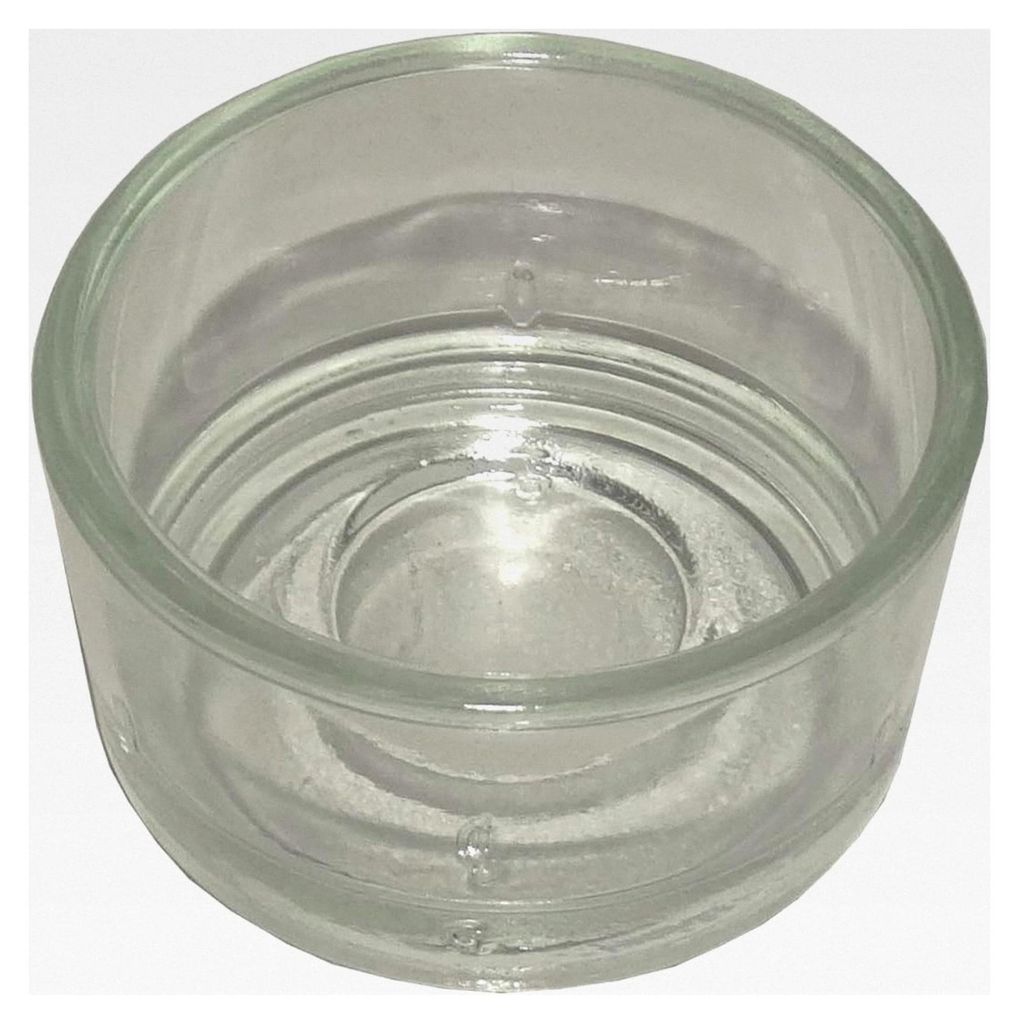 Teelichthalter aus transparentem Glas (5 Stück)