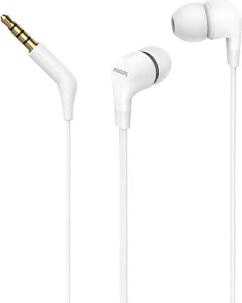 Philips TAE1105WT Auricolari In-Ear con Microfono Bianchi - Jack 3.5mm - 10