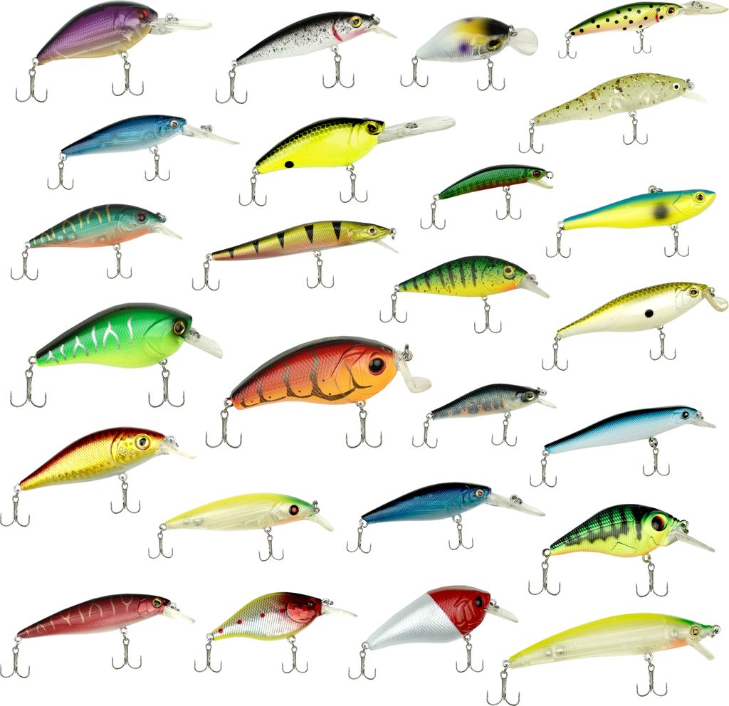 Fish-Xpro Köder-Set Wobbler -Set 25-teilig