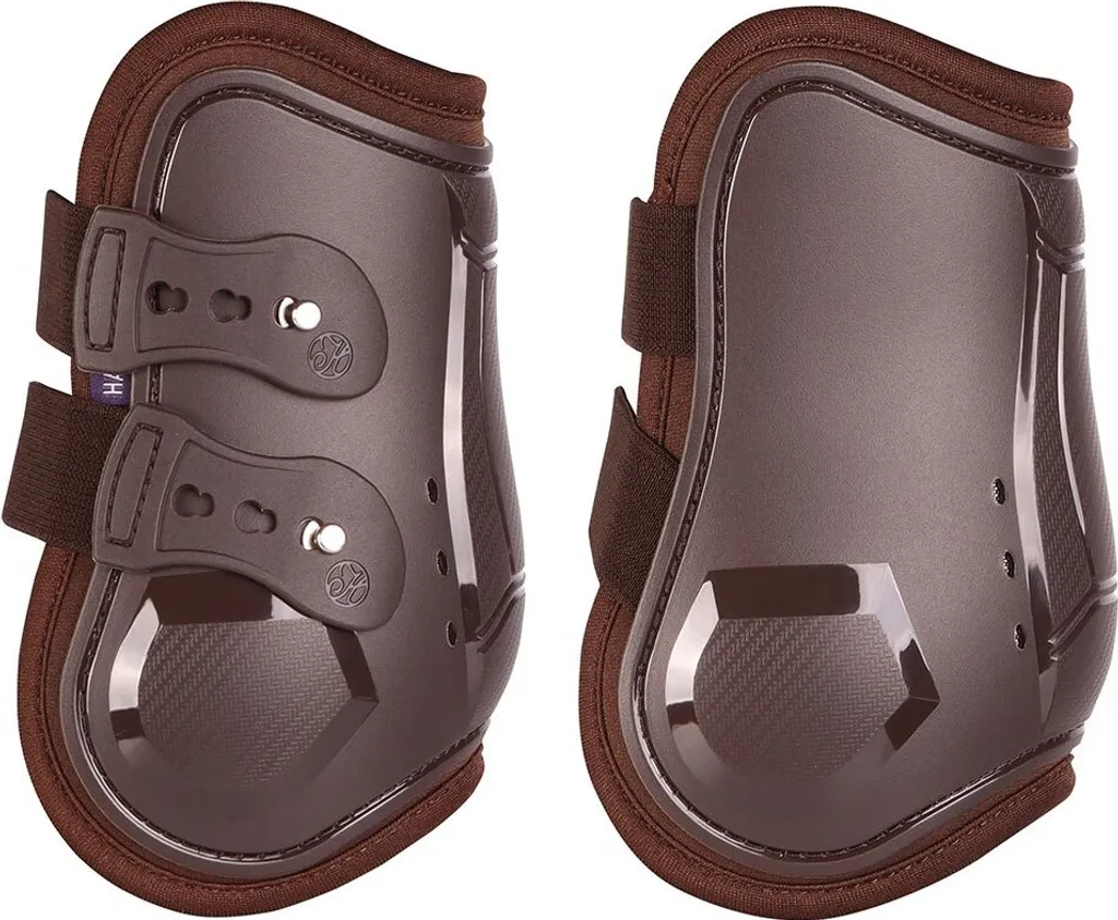 Bottes de têtière Harry's Horse Percy Air Marron Cob Respirantes