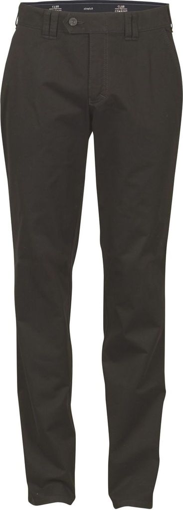 Club of Comfort - Herren Baumwolle Hose in verschiedenen Farben, Denver (4402), Größe:54, Farbe:Schwarz (10)