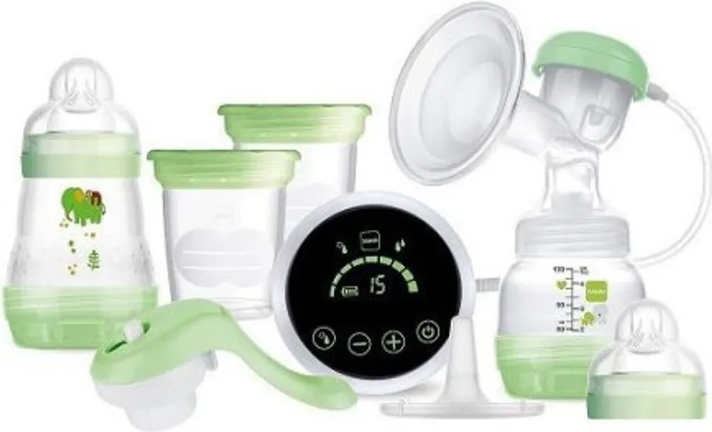 Tire-lait électrique Mam Baby 2-en-1 : Extraction douce et sans fil