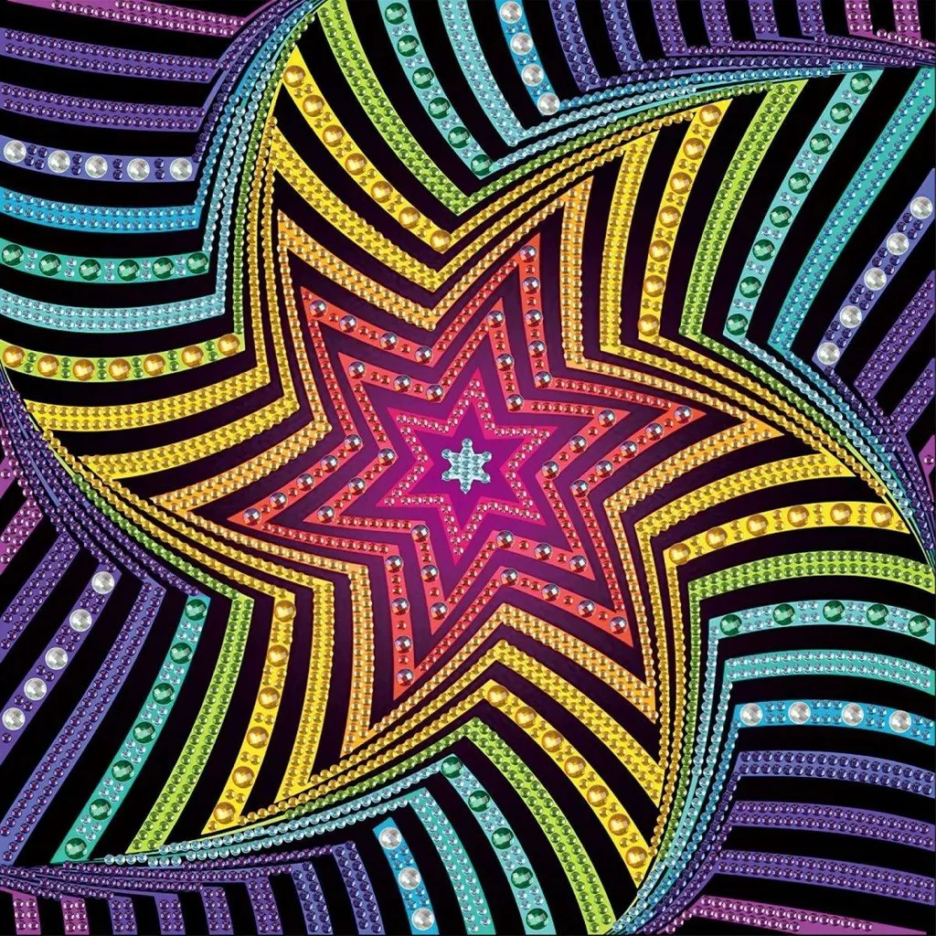 Broderie de diamants Diamond Illusion 30x30 cm - Kit complet créatif