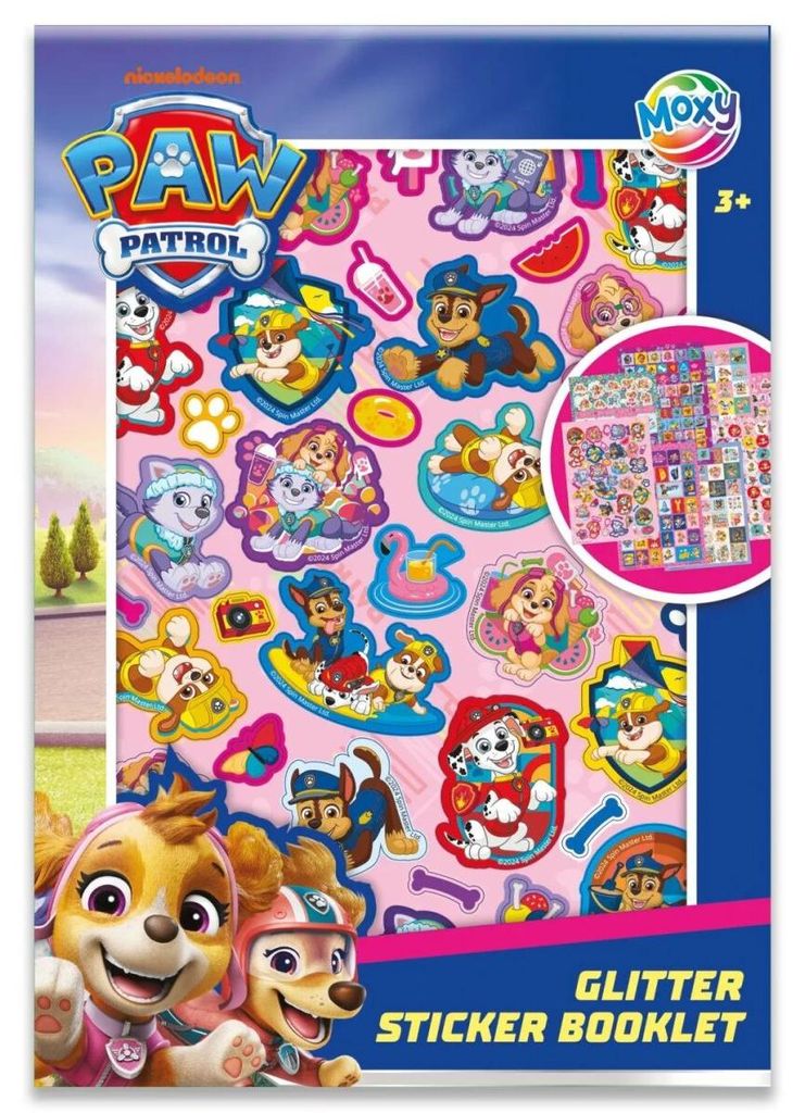 Paw Patrol Puppy Love glitzeraufkleberbuch