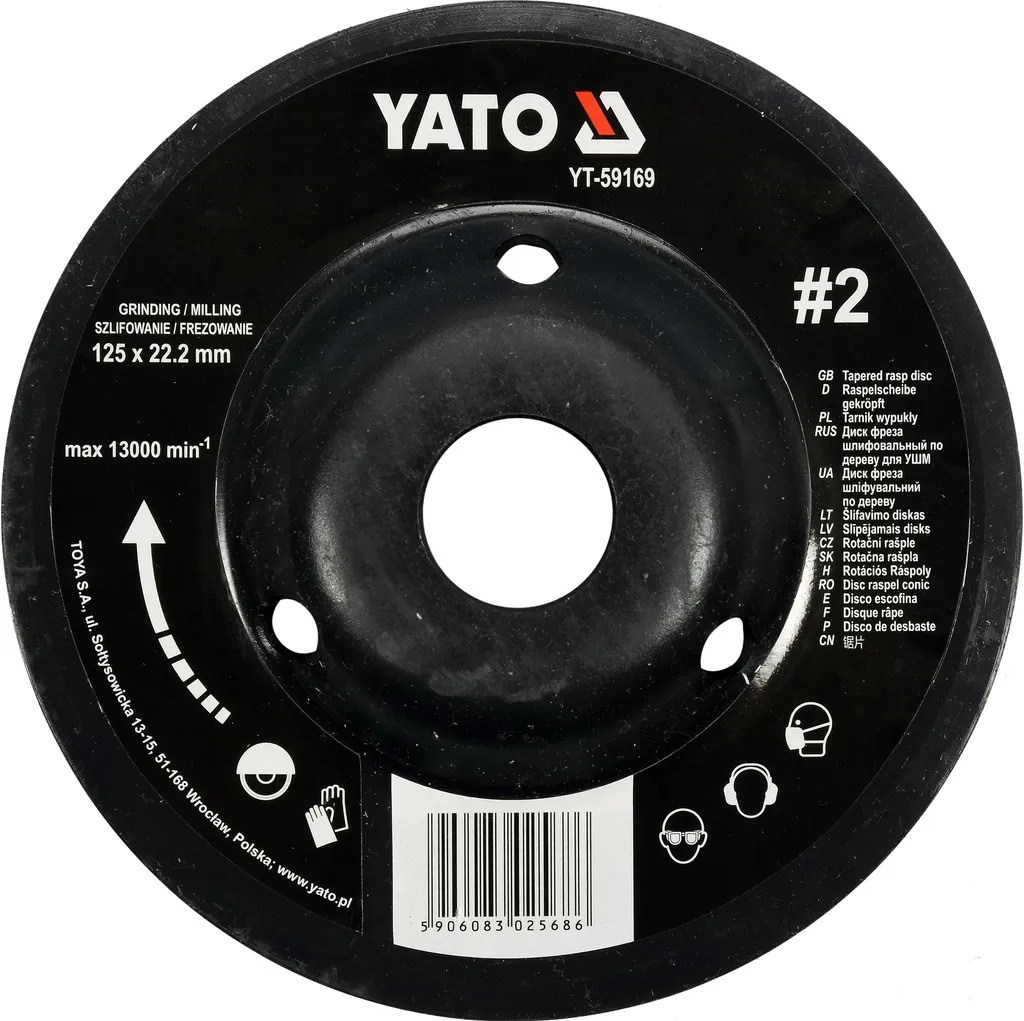 Clé à cliquet d'angle rotative Fine 125 mm Type 2 en acier renforcé