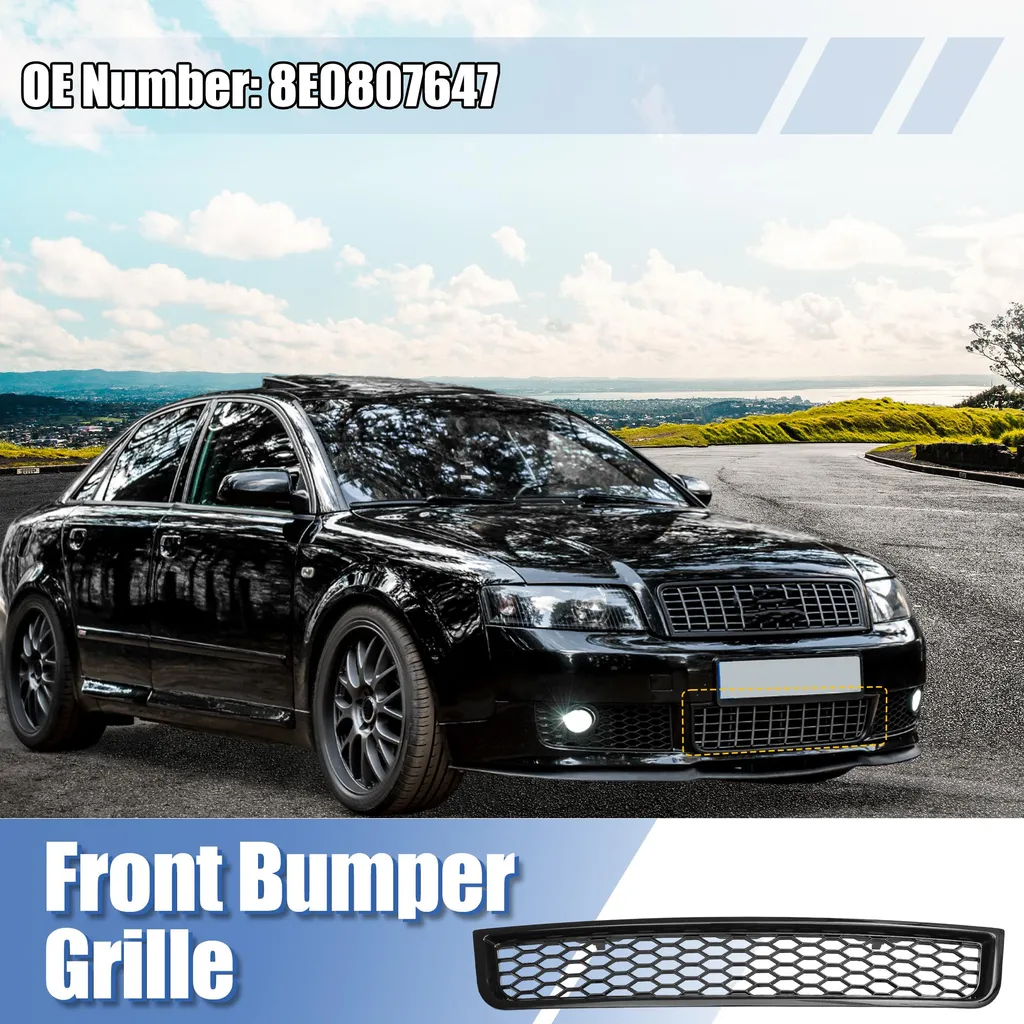 Calandre Audi A4 B6 8E0807647 : Remplacez votre Grille Cassée 2002-2005