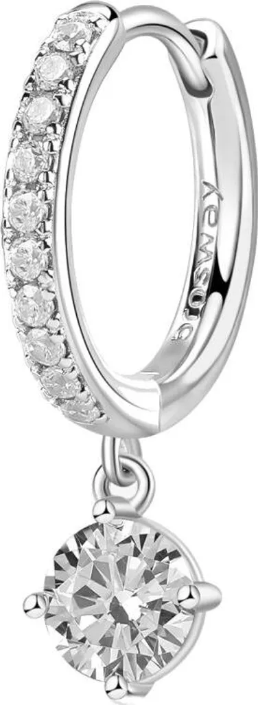 BROSWAY FANCY ORECCHINO SINGOLO CON ZIRCONI IN ARGENTO 925 FIW95