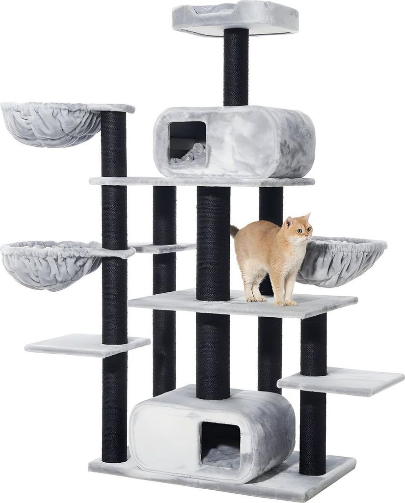 Nobby Katzen Kratzbaum Todor grau