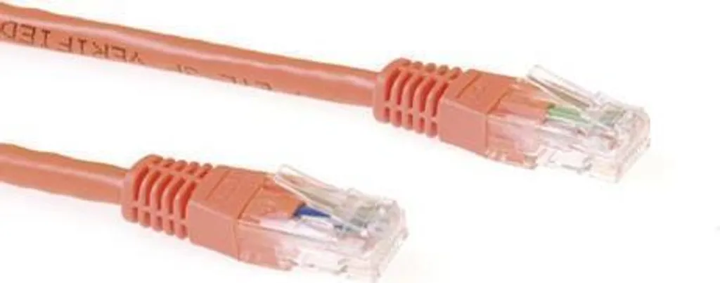 Cavo Internet 5 Metri Cat6a ACT IB4305 | Arancione Robusto e Veloce - 3