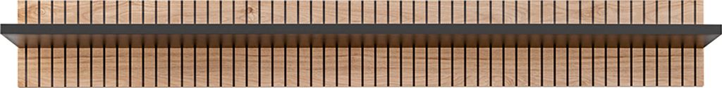 Wandboard, Kastanienholzoptik mit schwarz, LATERZA-164