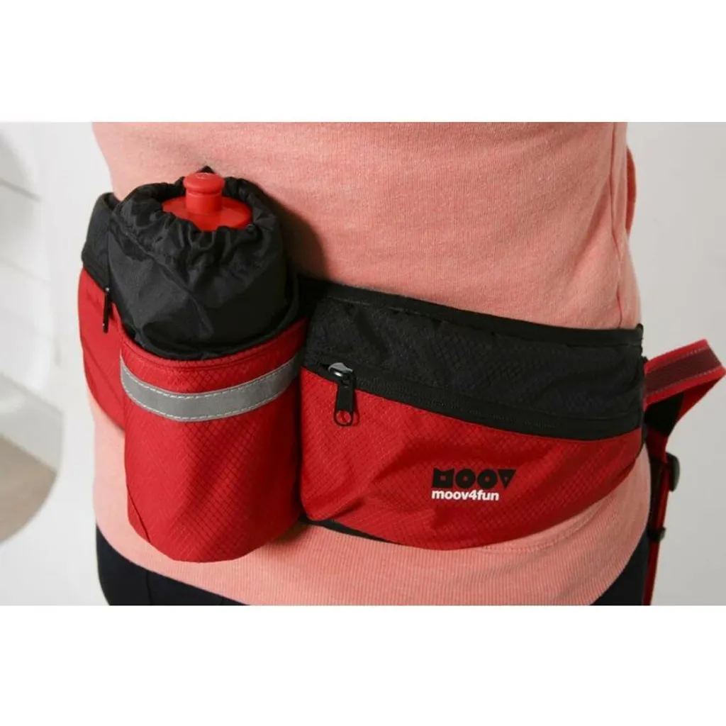 Zolux Moov Cintura Jogging Rosso - L'accessorio Outdoor Indispensabile