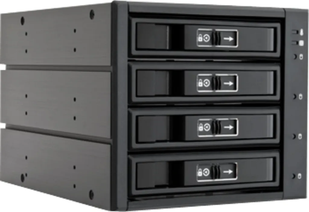 Chieftec CBP-3141SAS - Alloggiamento per unità di archiviazione con ventola - 2,5" / 3,5" condiviso (6,4 cm/8,9 cm condiviso)