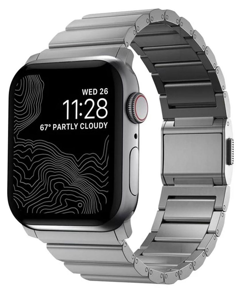 Nomad Titanium Band, Skupina, Smartwatch, Prírodný, Apple, Obrázok produktu 