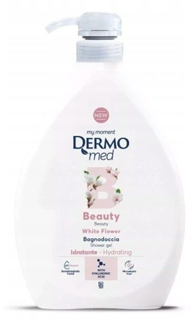 Beauty Douchegel Witte Bloemen, 1 liter - Dermomed Productafbeelding 