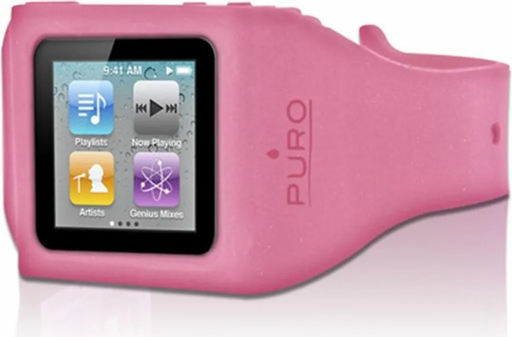 Accessorio Muvit Rosa iPod Nano 6G | Cover Fondo Elegante