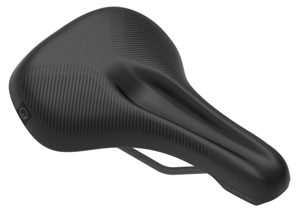 Sedlo Ergon ST Core Evo – dámske veľkosť S–M čierno-šedé Obrázok produktu 