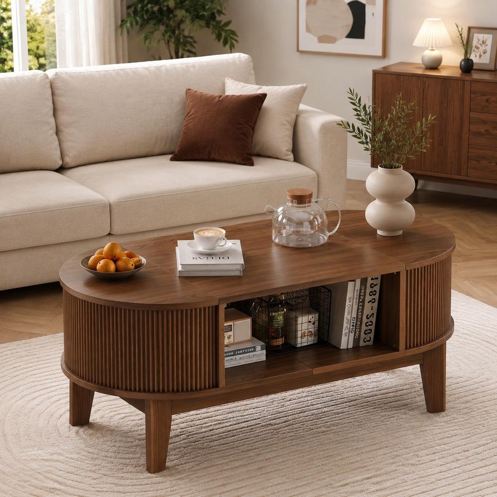 Table basse INONEFT avec rangement, table d'appoint pour Image du produit  Image générée par une IA