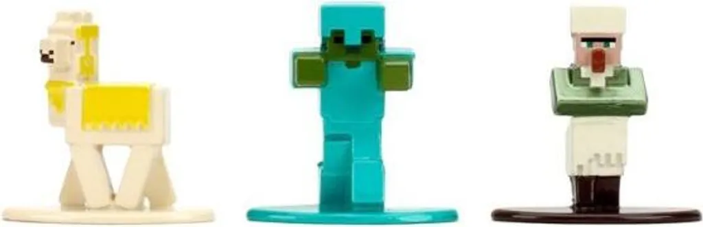 Figurines de Collection Minecraft Jada W13 Multicolores Mini de 4 cm - 3