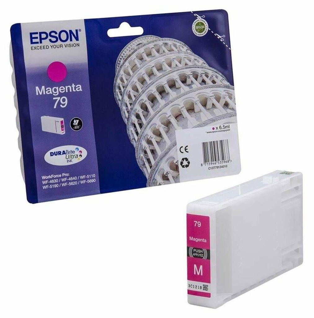 Epson Tower of Pisa Singlepack Magenta 79 DURABrite Ultra Zdjęcie produktu 