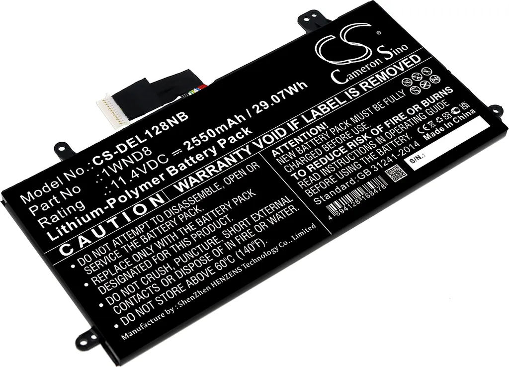 Réparer Batterie Dell Latitude 5285 Panne Autonomie remplace 1WND8
