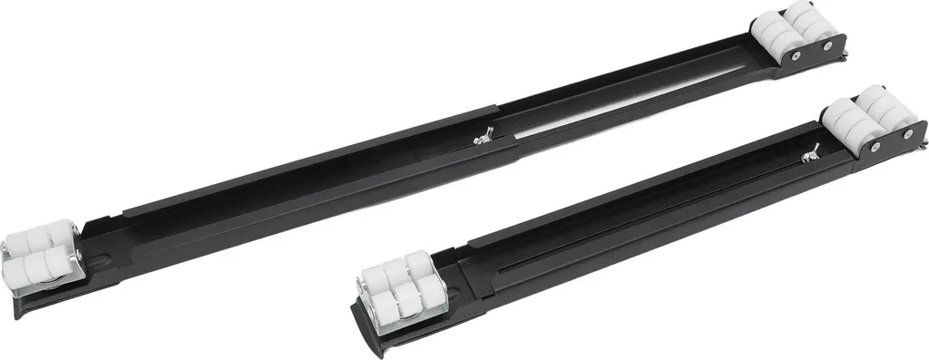 Base universelle extensible avec roues, support robuste 300 kg en noir